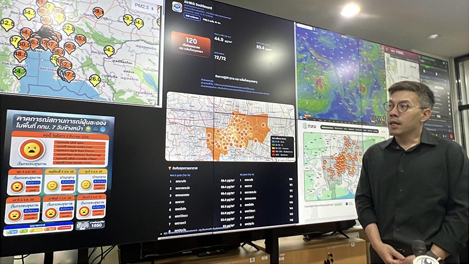 Bangkok battles hazardous PM2.5 pollution with health warnings and vehicle restrictions