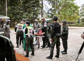 Thai army deploys special medical teams and air evac units to save frontline soldiers