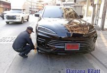 Schluss mit dem Parkplatz-Chaos Pattaya mahnt Autofahrer zur Beachtung der Straßenschilder