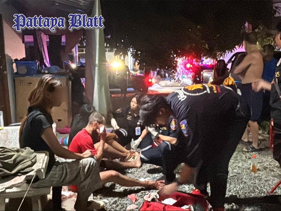 Eifersuchtsstreit löst Explosion aus – vier Verletzte in Pattaya