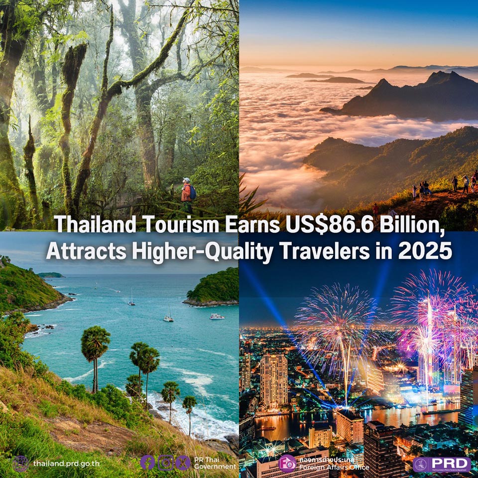 Thailand’s tourism sees revenue dip as domestic travel shows resilience