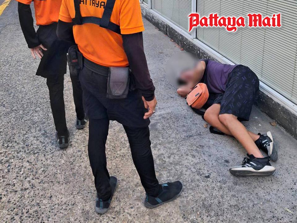 Sleeping by the road raises safety concerns in Jomtien