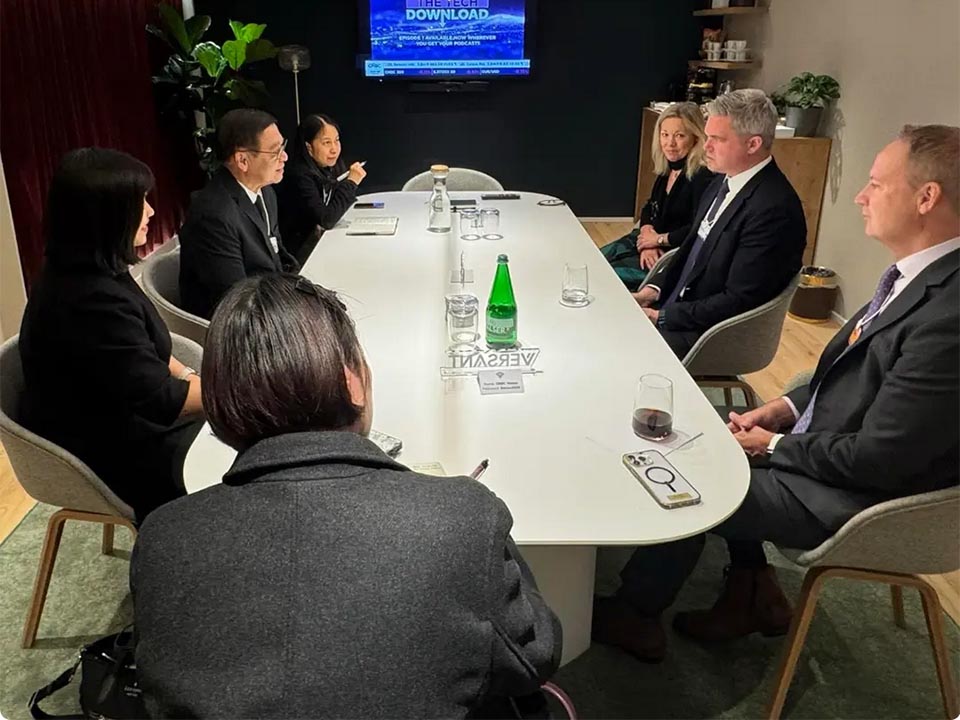 Thai Foreign Minister meets CNBC at WEF 2026 to promote investor confidence and global engagement