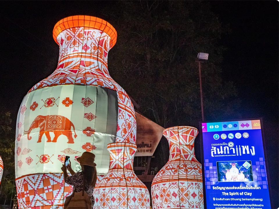 Chiang Mai reimagines night markets with culture, lights, and digital art