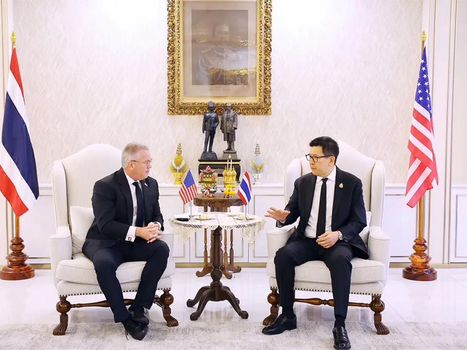 Thailand, US reaffirm economic partnership in high-level talks at Finance Ministry