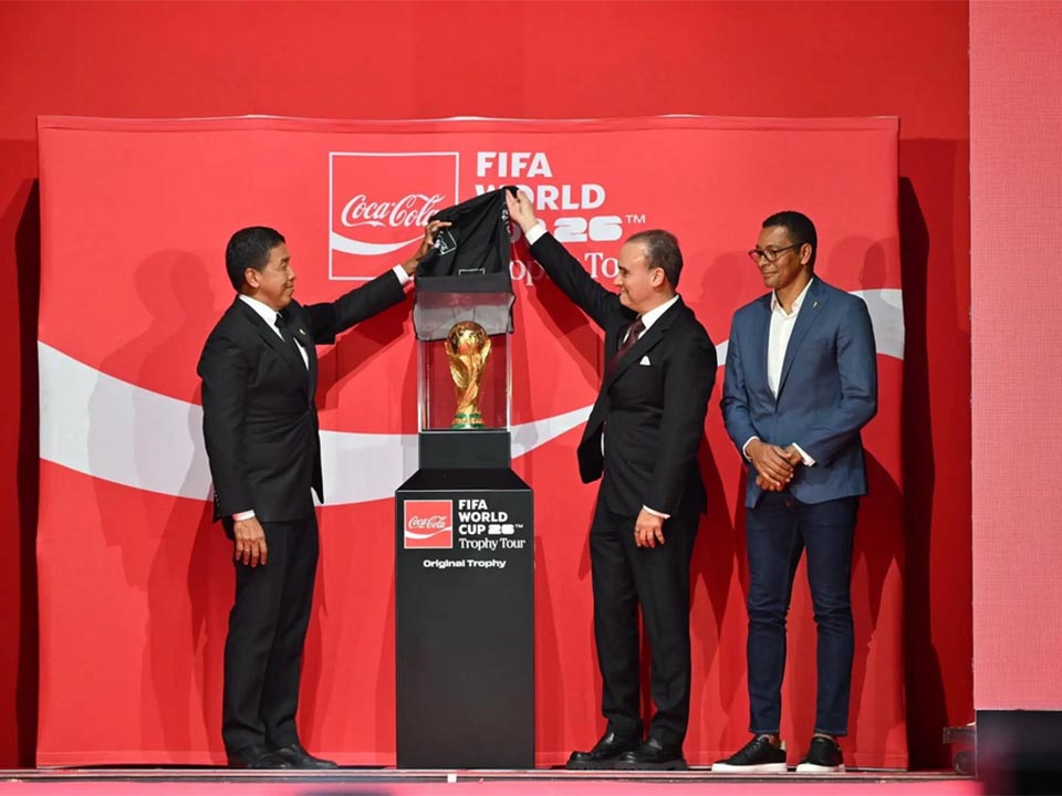 FIFA World Cup™ Original Trophy showcased at ICONSIAM as Coca-Cola brings global football fever to Thailand