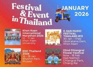 Thailand bursting with festivals and events this January 2026