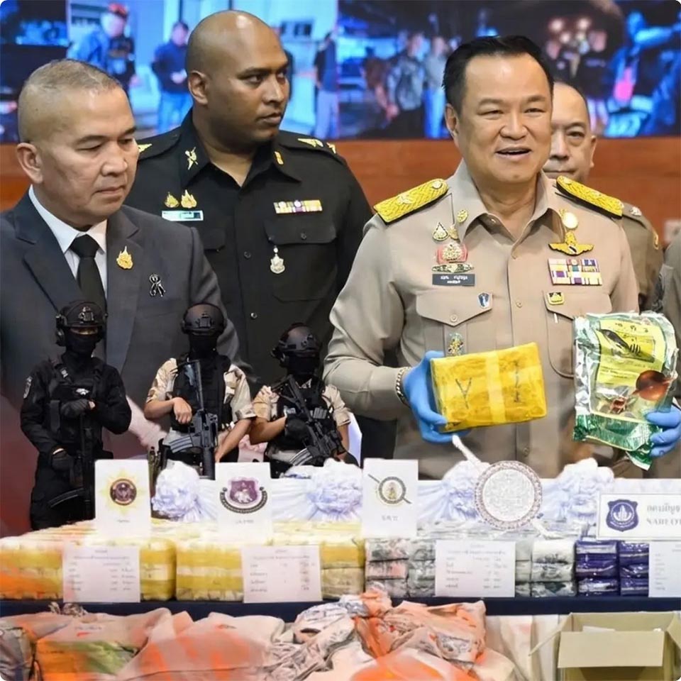Thailand seizes 330 million meth pills, freezes 3.3 billion baht in drug assets