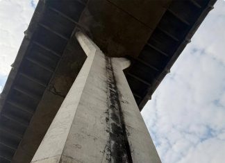 Rural Roads Dept. dismisses fire damage claims, says Bhumibol Bridge pier is safe