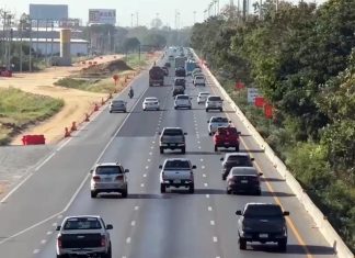 Traffic in Chiang Mai and central Thailand rises as holiday travelers return to work