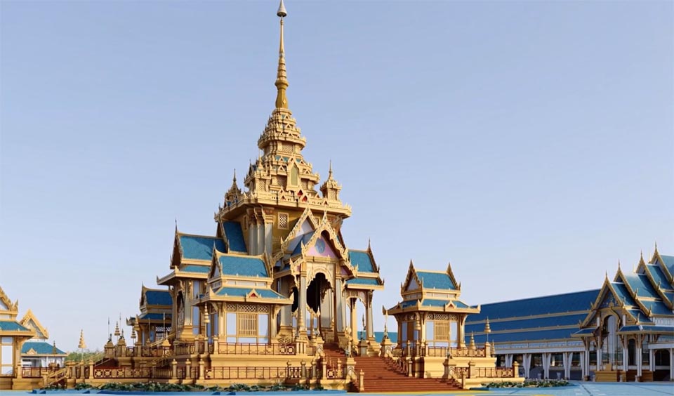 Royal Crematorium for Queen Mother Sirikit set for completion in October