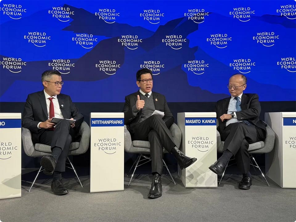 Thai Deputy Prime Minister calls for faster ASEAN action at WEF Davos 2026