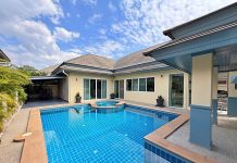 (Pool Villa for Sale) Baan Piam Mongkhon – 3 bed 2 bath in Huay Yai / Phoenix