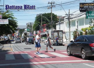 Lautstarke Motorräder dominieren die Straßen – Ausländische Besucher nennen Pattayas Zebrastreifen einen Witz