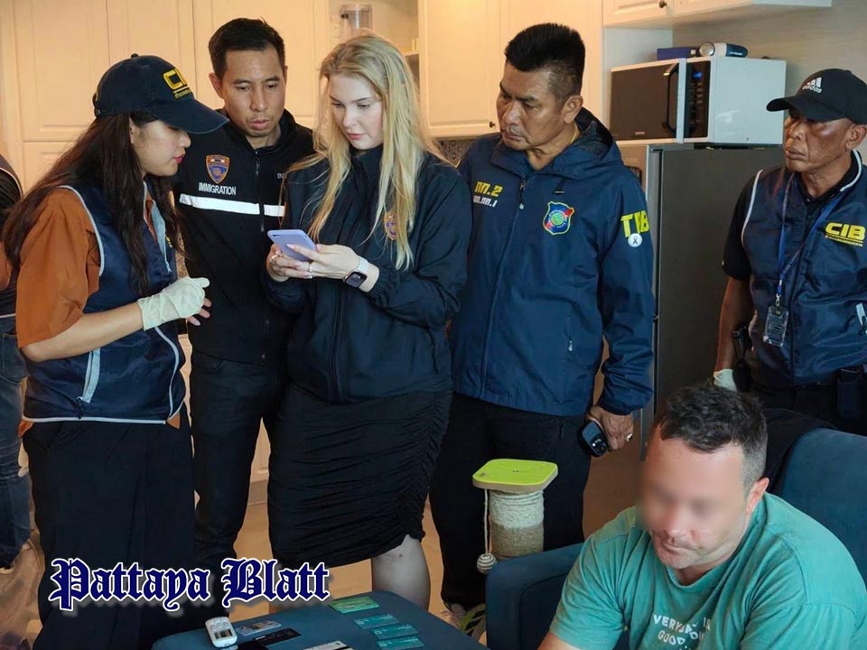 CIB zerschlägt russisches Betrugsnetzwerk in Pattaya mit Millionenumsätzen