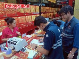 Gold shops in Pattaya and nationwide face closer inspection amid sharp price swings