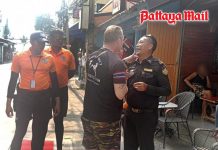 No arrests and no injuries as Jomtien authorities end tourist disturbance peacefully