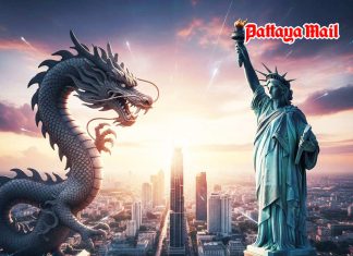 Thailand between Giants: Living in a world where china wants to lead and America refuses to yield