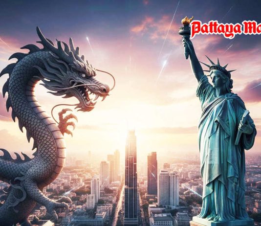 Thailand between Giants: Living in a world where china wants to lead and America refuses to yield