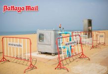 Na Jomtien Mayor says seafront outfall is treatment pond, water quality remains normal