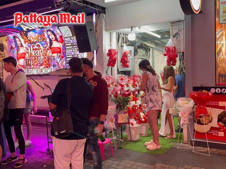 Valentine’s Day buzzes in Pattaya as love comes without a price tag