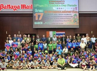 Father Ray Foundation announces 12th St. Patrick’s Day Parade 2026 in Pattaya