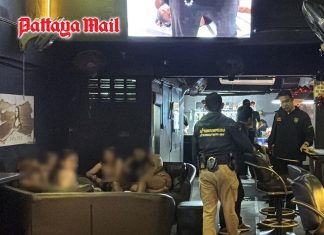 Pattaya authorities inspect entertainment venues in Soi Chaiyapoon, two underage workers identified