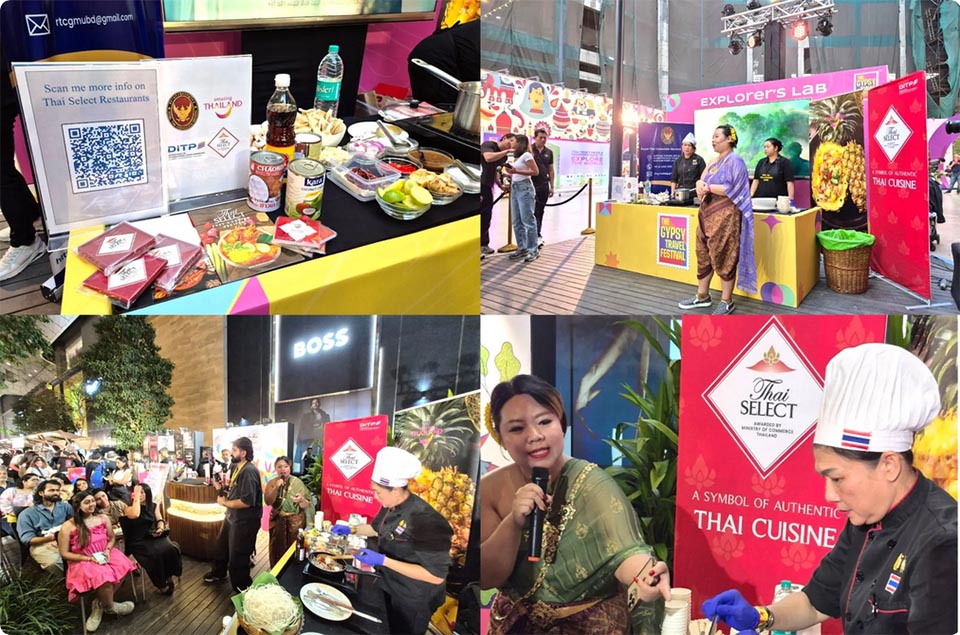 Thailand showcases Songkran spirit to win premium Indian travelers at Mumbai Travel Festival