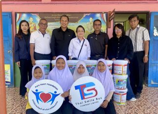 Pure Heart Foundation, Thai Smile Bus lead school restoration drive after Songkhla floods