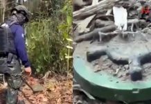 Royal Thai Navy finds newly deployed anti-personnel mines near Cambodian border