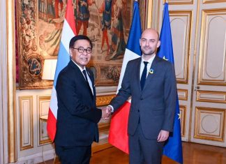 Thai, French Foreign Ministers discuss strategic partnership during Paris talks