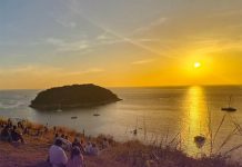 Phuket’s Windmill Viewpoint where romance, sea breezes, and golden sunsets meet