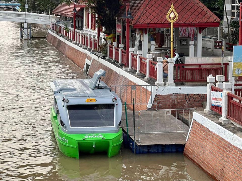 Bangkok launches new electric water taxi with free trial rides