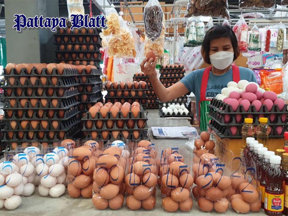 Eierpreise steigen in Thailand – Restaurants und Hotels in Pattaya melden weiterhin stabile Versorgung