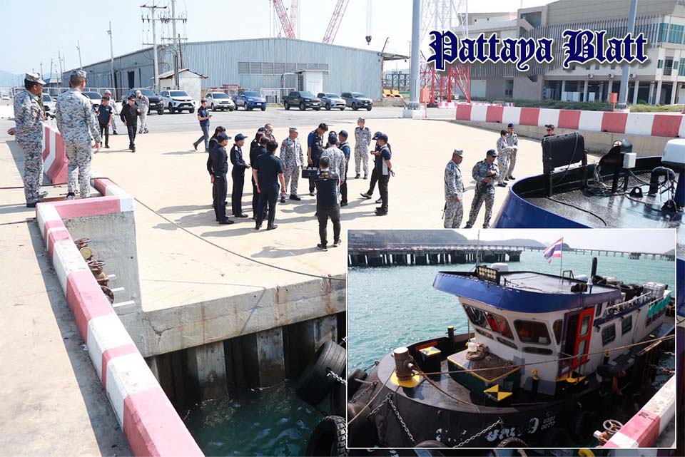 Thailändische Marine stoppt mutmaßliches Schmuggelschiff für Treibstoff im oberen Golf von Thailand