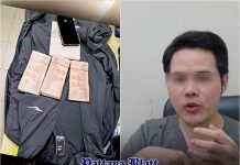 Arzt erhält 200.000 Baht zurück nachdem mutmaßlicher Dieb am Flughafen festgenommen wurde