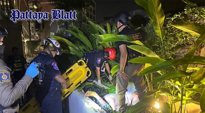 Touristin nach Sturz aus Hotelgebäude in Pattaya schwer verletzt