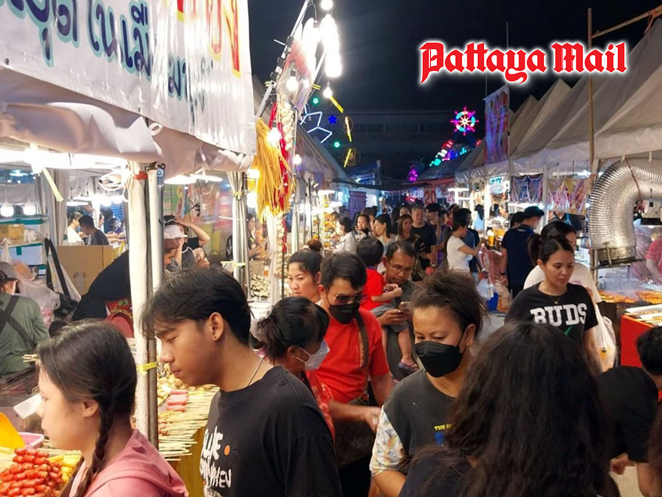 Thais flock to beach markets and music festivals as Pattaya’s seaside scene stays vibrant