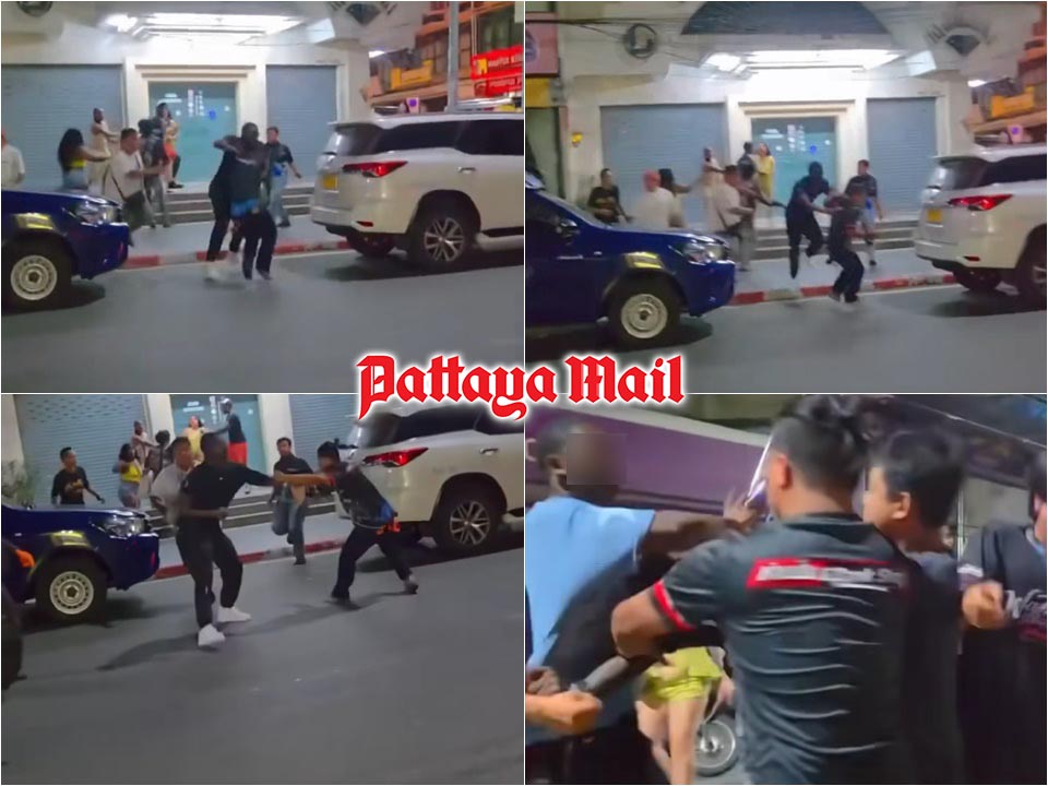 Pattaya streets turn battleground as nightly brawls shock tourists