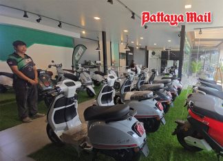 Pattaya sees EV motorbike sales climb as oil prices soar