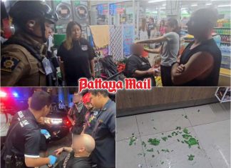 Omani tourist injured in Pattaya bottle attack, French man surrenders to police