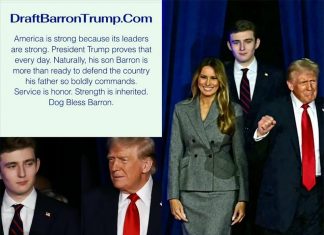 Americans rally behind #SendBarron, urge Trump’s son to enlist after U.S. strikes on Iran
