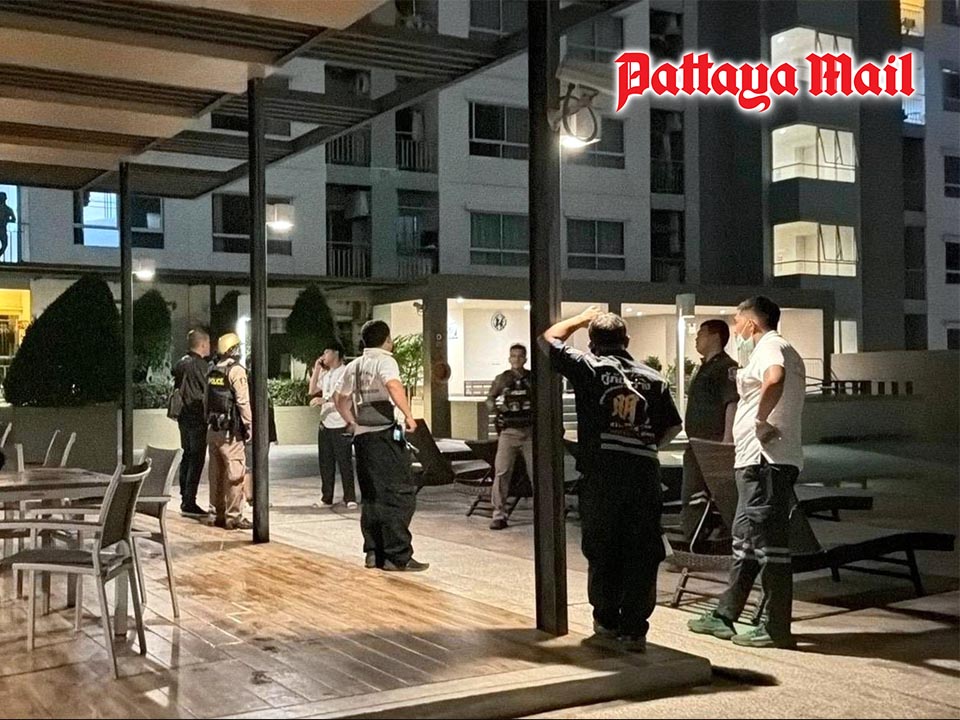 Dutch man dies after fall from high-rise condo in Jomtien, Pattaya Police investigating