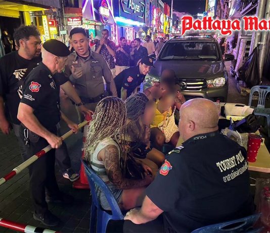 Pattaya Walking Street brawl raises questions over who the tourists really were