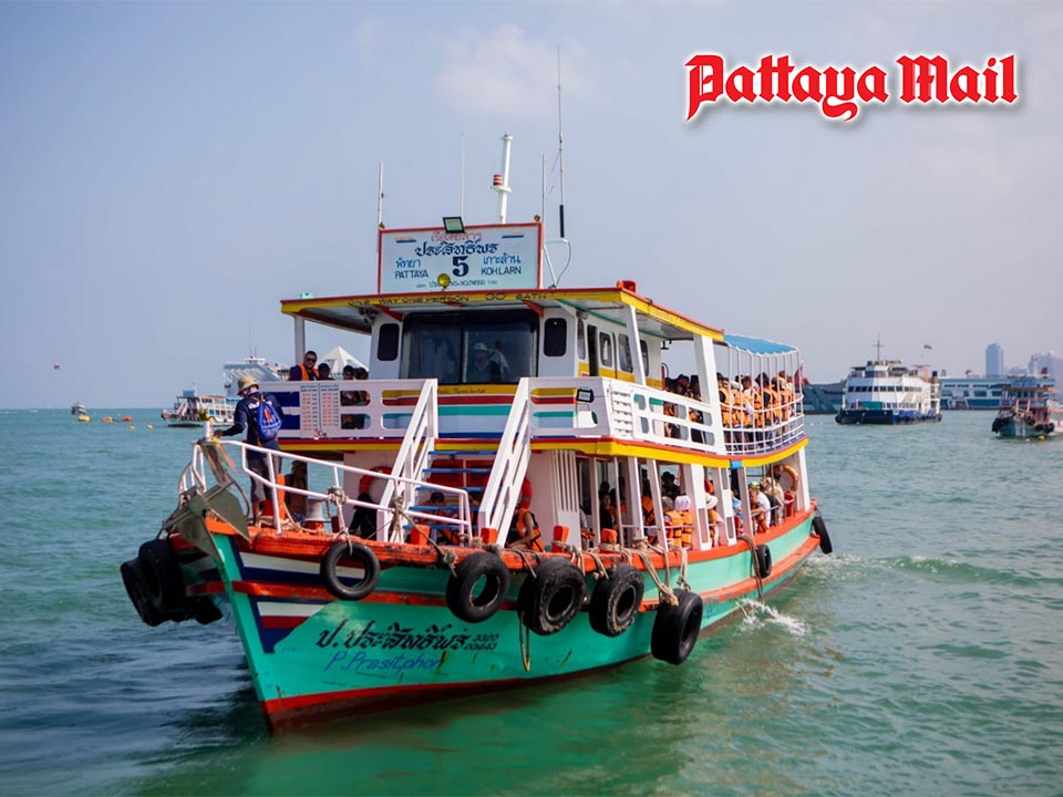 Pattaya–Koh Larn ferry fare to rise to 40 baht after 16 years, public largely accepts increase