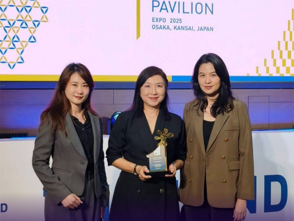 Thai PR Department recognized for showcasing Thainess Power at Expo 2025 Osaka