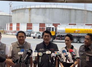 Thailand checks Shell oil depot as officials say fuel supply will stabilize before Songkran