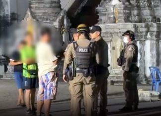 Nine Hong Kong visitors stopped from live-streaming amulet sales at sacred Wat Phra Mahathat Woramahawihan