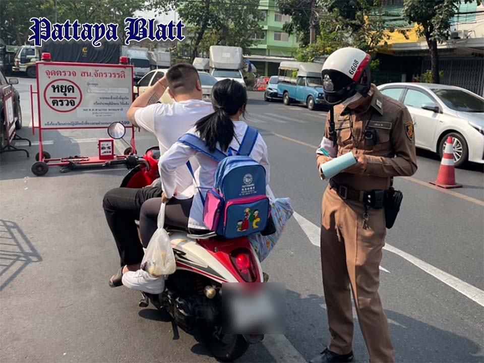 Thailand verschärft Verkehrsregeln: Hohe Strafen für 10 Hauptverstöße ab April