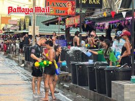 Pattaya Soi 7–8 erupts in early Songkran splash as tourists flock in